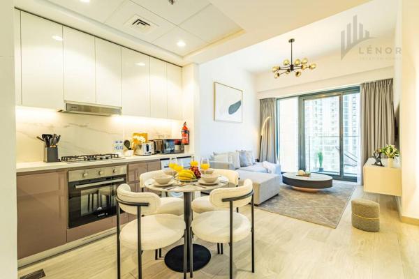 A la foto es mostra l'objecte Chic 2BR with Partial Burj Khalifa View situat a la ciutat de Dubai.