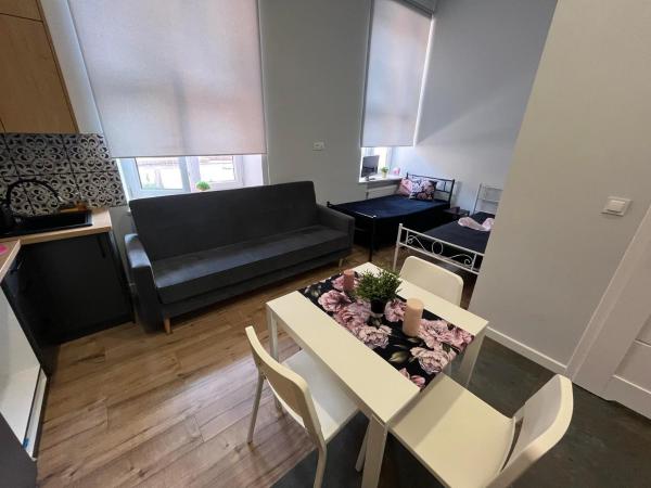 A la foto es mostra l'objecte Kameralny Premium Apartment Słowackiego, Centrum, miejsce parkingowe, Kadzielnia situat a la ciutat de Kielce.