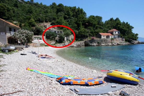 A la foto es mostra l'objecte Seaside house for families with children Cove Skozanje, Hvar - 4039 situat a la ciutat de Gdinj.