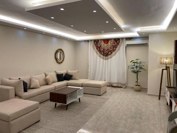Na fotografii je vidět objekt Boho Style Apartment nacházející se ve městě Káhira.