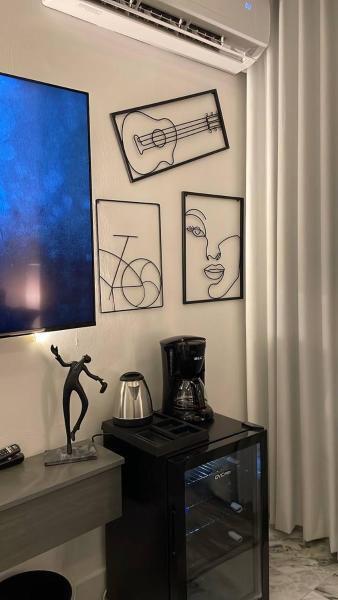 A la foto es mostra l'objecte استديو باثاث مودرن بالبولي فارد situat a la ciutat de Riad.