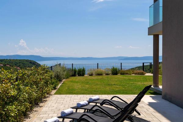 A la foto es mostra l'objecte Premium apartment Sunshine with a sea view situat a la ciutat de Labin.