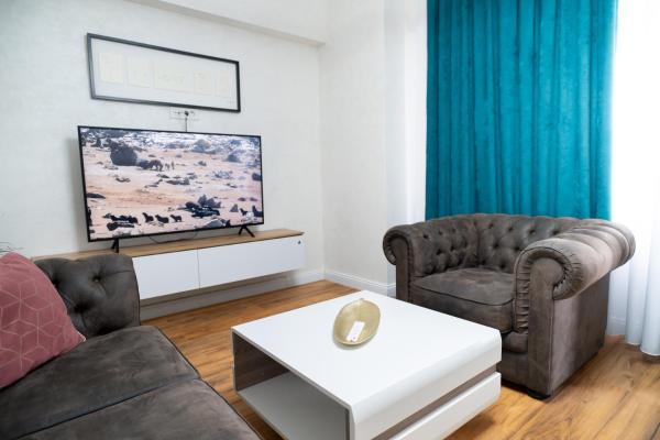 A la foto es mostra l'objecte WHITE PLATAN apartment situat a la ciutat de Rediu.