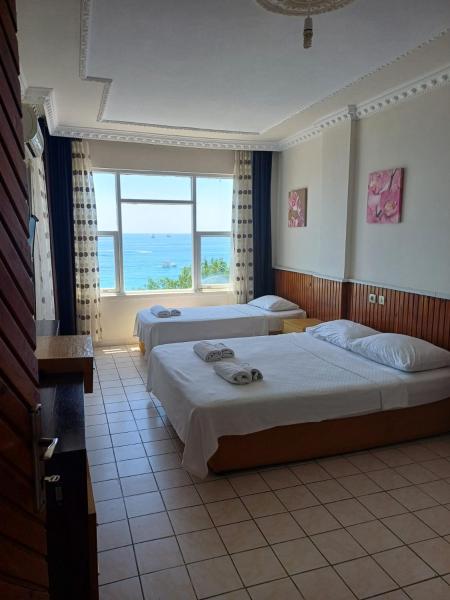 Na fotografii je vidět objekt Lila butık hotel alanya nacházející se ve městě Elikesik.