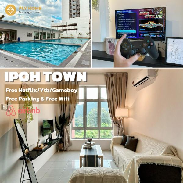 Ipoh Town Anderson Residences - Netflix Ready Free Parking by PLY Home, Ipoh