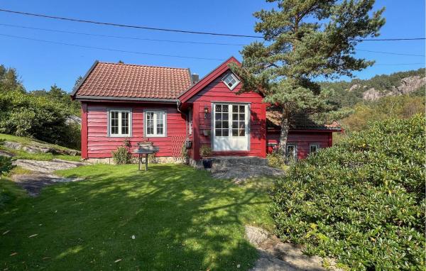 Na zdjęciu widoczny jest obiekt 2 Bedroom Lovely Home In Lindesnes położony w mieście Fidje.