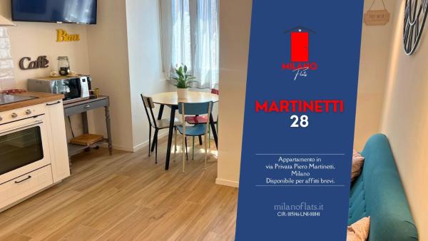 Martinetti 28 - bilocale nuovissimo, Милан