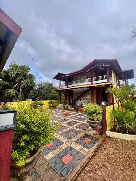 På bildet vises objektet Karkera Beach Villa som ligger i byen Malpe.