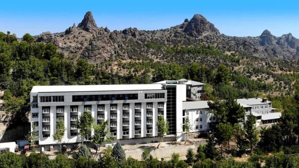 A la foto es mostra l'objecte çelik hanım termal otel & spa situat a la ciutat de Ciftehan.