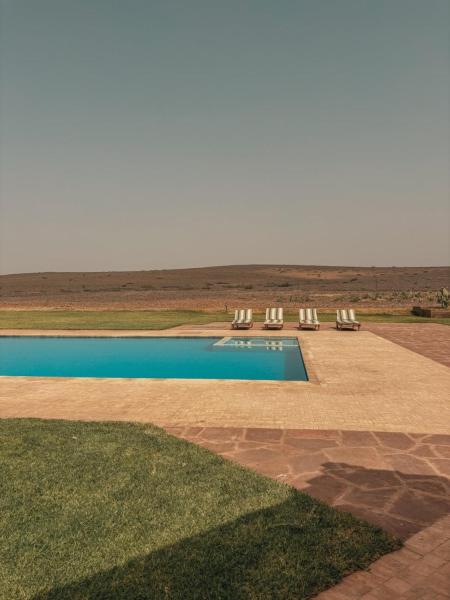 På billedet ses objektet Domaine Golfique Lamrah - Pavillon 5 Chambres beliggende i byen Marrakech.