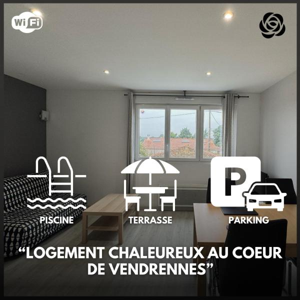 A la foto es mostra l'objecte Domaine des 5 Roses - Rose Sombre situat a la ciutat de Vendrennes.