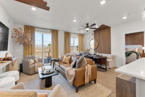 På billedet ses objektet Paradise in the Sand condo beliggende i byen St. George.