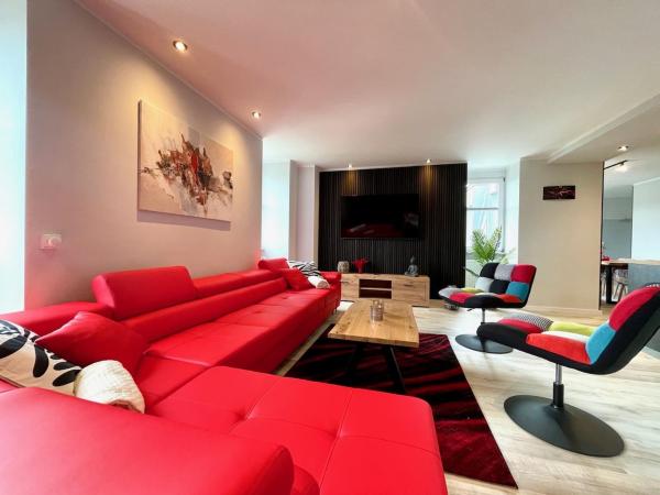 A la foto es mostra l'objecte Premium Penthouse W46 Dresden - elbnah, hochwertig mit Parkplatz! situat a la ciutat de Dresden.