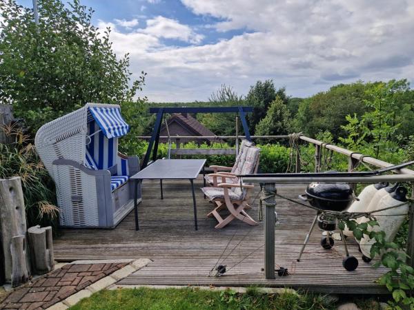 Na zdjęciu widoczny jest obiekt Ferienwohnung Kleine Auszeit położony w mieście Klein Bollhagen.