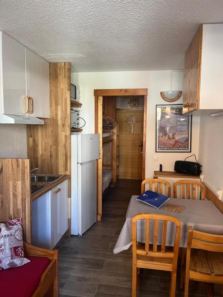På billedet ses objektet Tignes - Studio rénové pour 3 personnes beliggende i byen Tignes.