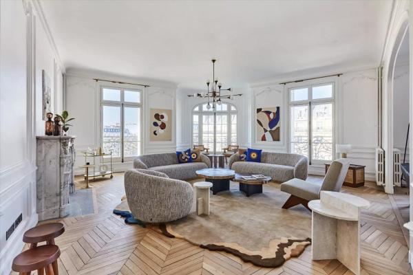 Luxueux Appartement familial 5 BD, Parc Monceau, Париж