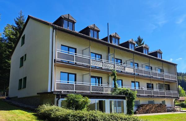 На фото показан объект Waldhaus Flammersberger, расположенный в городе Шпигелау.