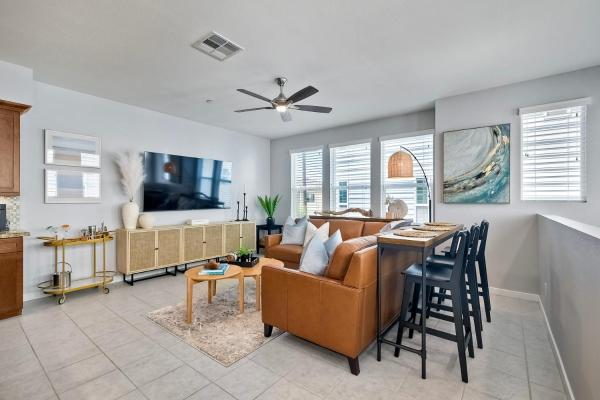 A la foto es mostra l'objecte Blocks To Beach - Coastal Beach Decor - Garage Parking - Gated Community - 30 Day Fully Furnished situat a la ciutat de Oceanside.