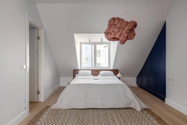 A la foto es mostra l'objecte Tasteful 1bd City Centre Apartment situat a la ciutat de Riga.