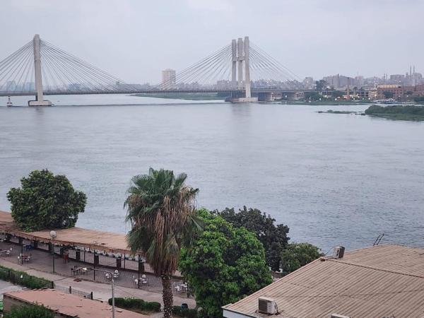 Na fotografii je vidět objekt Luxury 2BH with full Cairo Nile view nacházející se ve městě Káhira.