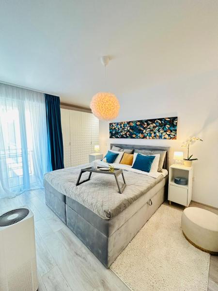 På billedet ses objektet Sunny & peaceful chic retreat beliggende i byen Timişoara.