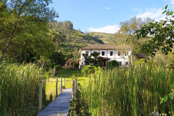 A la foto es mostra l'objecte Hacienda in Ecuador situat a la ciutat de Chivilín.