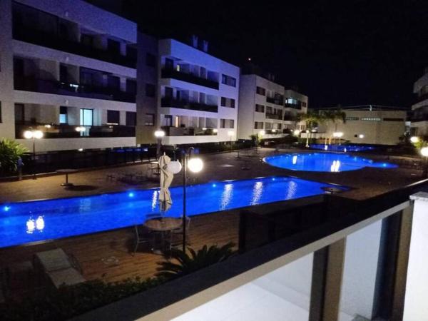 På billedet ses objektet Apartamento a Passos da Praia beliggende i byen Florianópolis.