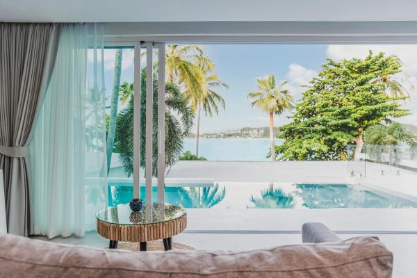 På billedet ses objektet Seaview Beachfront Villa 2 beliggende i byen Koh Samui.