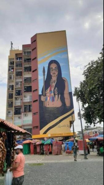 Kuvassa näkyy kohde Suíte com a melhor vista de Manaus, joka sijaitsee kaupungissa Manaus.