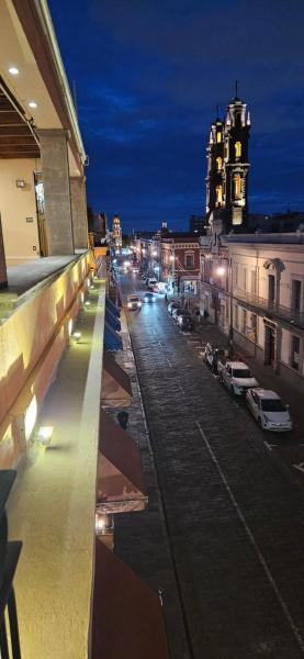 A la foto es mostra l'objecte Nonó Hotel situat a la ciutat de Puebla.