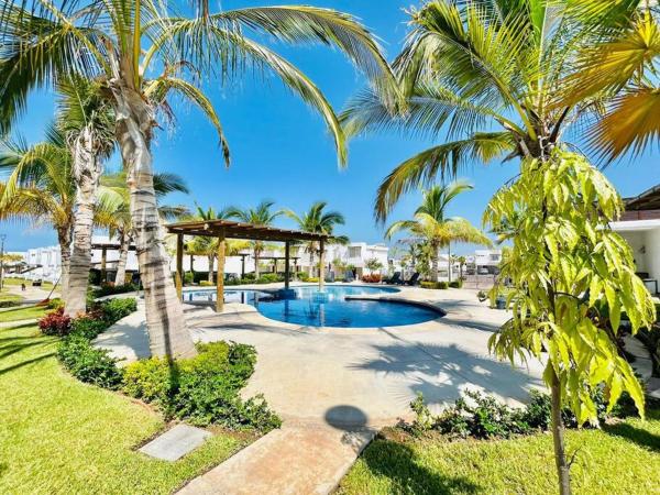 På billedet ses objektet Casa ideal para familias cerca de Mazagua y playa beliggende i byen Mazatlán.