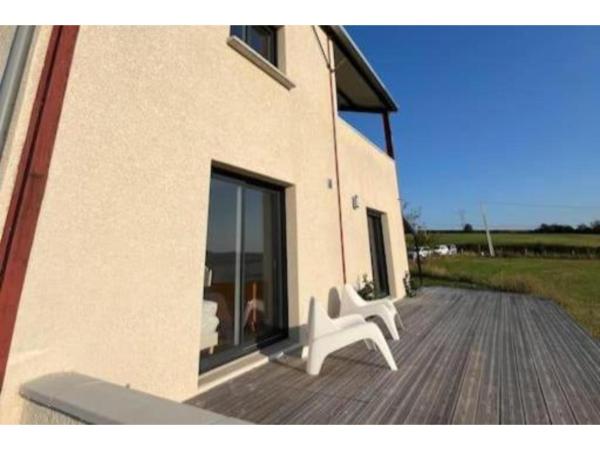 写真にはÉtrat市にあるGte De Landuzire, House-apartment sleeps 6が写っています。