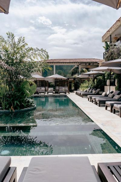 På billedet ses objektet La Gracia Hotel & Spa beliggende i byen San Jerónimo.