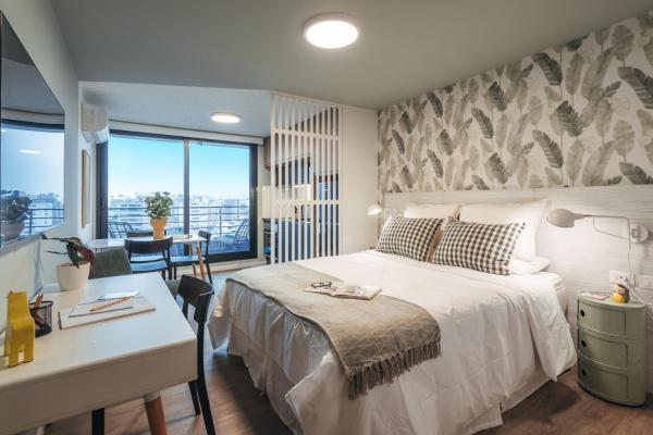 A la foto es mostra l'objecte ZENHAUS - Moderno en Punta Carretas con Vistas a la Ciudad situat a la ciutat de Montevideo.