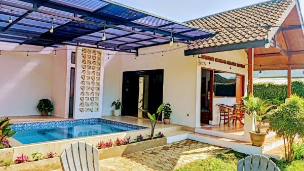 På bildet vises objektet Anteng Villa som ligger i byen Simpen.