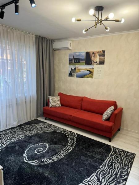 Kuvassa näkyy kohde Apartment in Airport, joka sijaitsee kaupungissa Turksib.