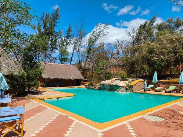 På billedet ses objektet Suarez Hotel beliggende i byen Antsiranana.