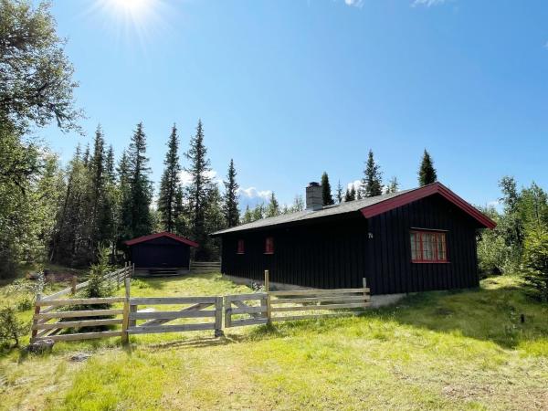 Na fotografii je vidět objekt Granbu by Norgesbooking - cozy cabin at Golsfjellet nacházející se ve městě Hovda.