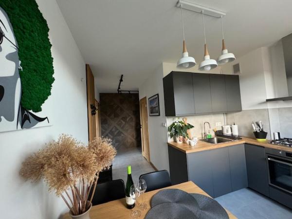 Nella foto è visibile l'oggetto Apartament Przy Fontannie w Mrągowie situato nella città di Mrągowo.