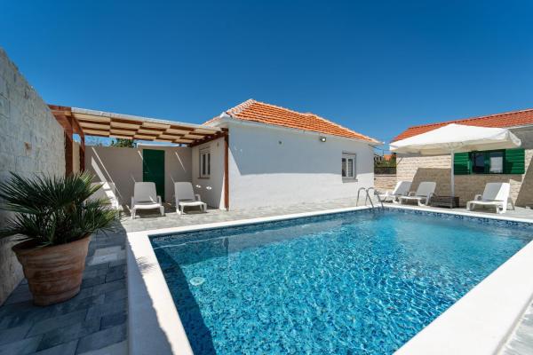 På bildet vises objektet Villa Iva som ligger i byen Podušje.