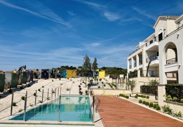 A la foto es mostra l'objecte Lustica Bay Centrale - Unique Studio Apartment situat a la ciutat de Pržno.