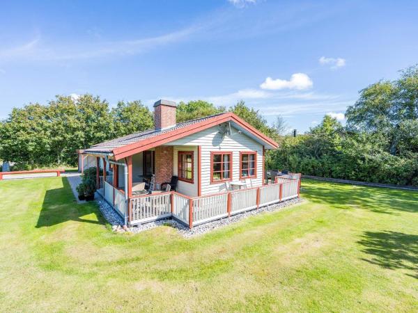 På billedet ses objektet 6 person holiday home in Hemmet beliggende i byen Hemmet.
