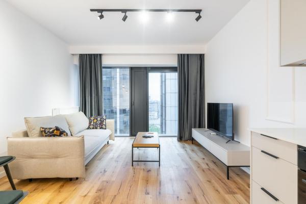 A la foto es mostra l'objecte Global Park Deluxe Studio by BookingHost situat a la ciutat de Katowice.