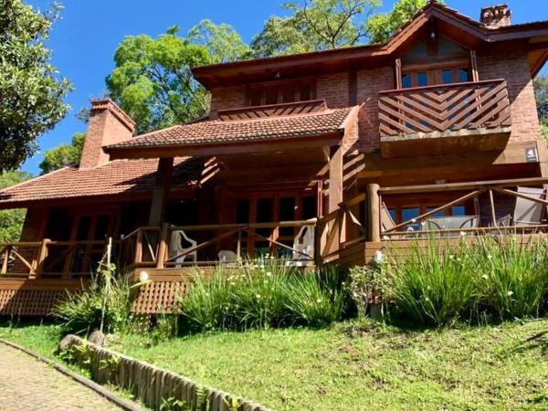 A la foto es mostra l'objecte Casa aconchegante Gramado situat a la ciutat de Gramado.