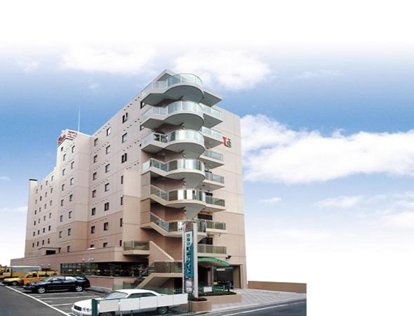 Na foto é possível ver o objeto Hotel Unisite Sendai localizado na cidade de Sendai.