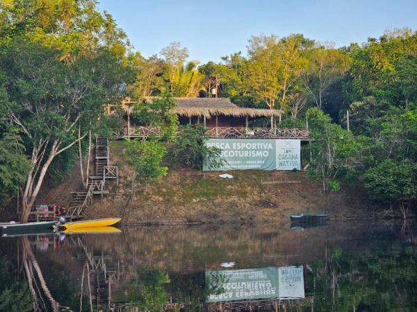 A la foto es mostra l'objecte Cabana Nativa Paraíso situat a la ciutat de Careiro.