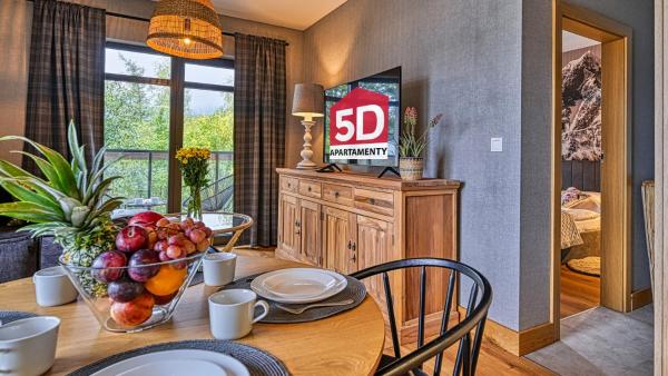 A la foto es mostra l'objecte Apartament 102 Orlik z Prywatną Sauną i Widokiem na Śnieżkę - 5D Apartments situat a la ciutat de Karpacz.