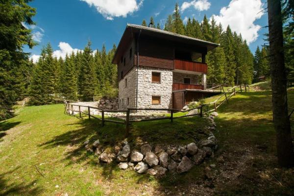 Na fotografii je vidět objekt Apartma Medved - Pokljuka nacházející se ve městě Mrzli Studenec.