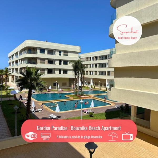 Garden Paradise Bouznika Beach Apartment, Bouznika