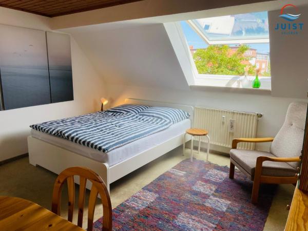 Kuvassa näkyy kohde Haus Carl-Stegmann 291 - Wohnung Carls Ausblick, joka sijaitsee kaupungissa Juist.